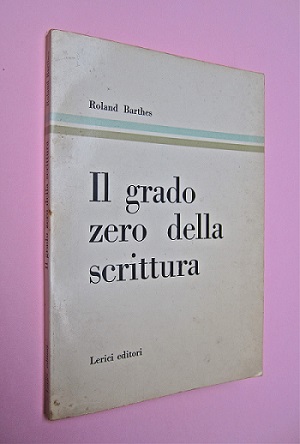 Il grado zero della scrittura, Copertina